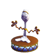 Figurita Forky -- Base Celeste