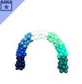 Glow Balloon Arch