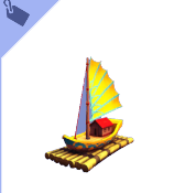 Barco chatarra de oro