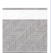 Gray Zigzag Tile Wall