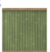 Green Bamboo Wall