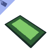 Alfombra verde