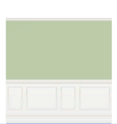 Papel pintado para zócalos Green Simple