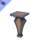 Pedestal inquietante
