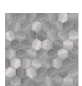 Suelo de baldosas hexagonales