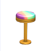 Taburete de bar holográfico