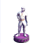 Kristoff Figurine -- Purple Base