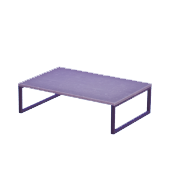 Mesa de comedor grande de hormigón