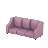 Large Lavish Coral Pink Couch