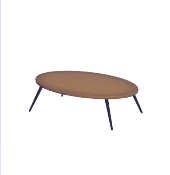 Large Oval Medium Wood Dining Table