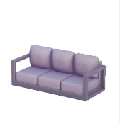 Large White Modern Couch
