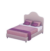 Lavish Pink Double Bed