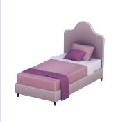 Lavish Pink Single Bed
