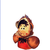 Busto de coco Lefou