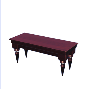 Mesa auxiliar de biblioteca