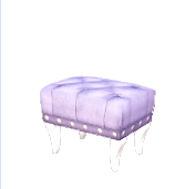 Lilac Footstool