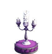 Lumiere Figurine -- Purple Base