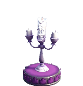 Figurina Lumiere - Base viola