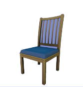 Medium Wood Dining Chair