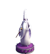 Merlin Figurine Purple Base