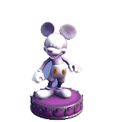 Mickey Figurine -- Purple Base