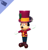 Hinchable festivo Mickey Mouse