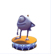 Figurita Mike - Base celeste