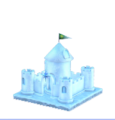 Miniature Snow Castle