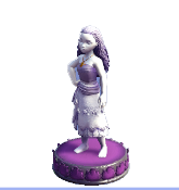 Moana Figurine Purple Base