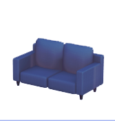 Sillón azul marino