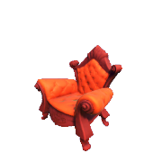 Orange Bind Armchair