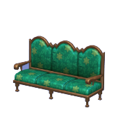 Ornate couch