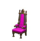 Silla de comedor ornamentada