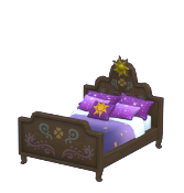 Cama pintada