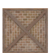 Pale Brick and Wood Barn Flooring