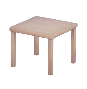 Pale Wood Side Table