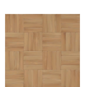 Suelo de mosaico de madera pálida