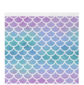 Papel pintado Escamas de sirena rosa