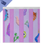Fondo de Monstruos juguetones