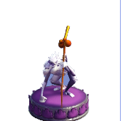 Rafiki Figurine Purple Base