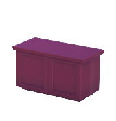 Red Kitchen Island