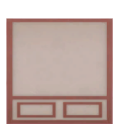 Papel pintado Panel Rojo