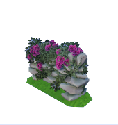 Red Rose Stone Fence