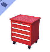 Red Tool Drawer