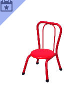 Red Umbrella Chair