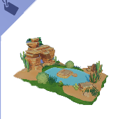 Relaxing Oasis Escape