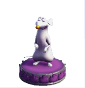 Remy Figurine Purple Base