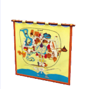Mapa retro de Magic Kingdom