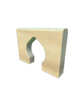 Puerta del castillo de arena