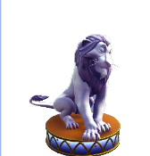 Figurita Cicatriz Base Celeste
